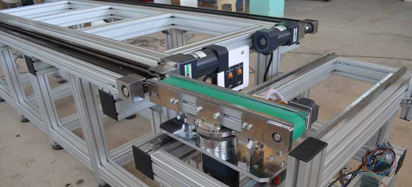 Steel machine structure